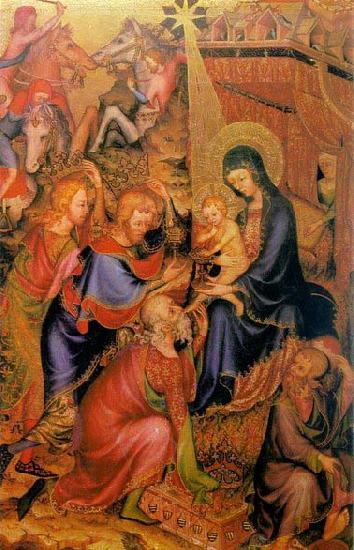 unknow artist The Adoration of the Magi oil painting picture